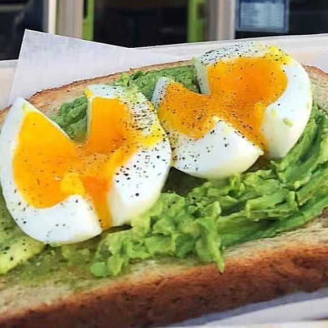 #13 Avocado Toast with Soft Boiled Egg.
