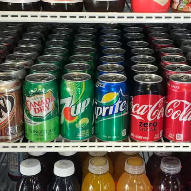 Canned Soda.