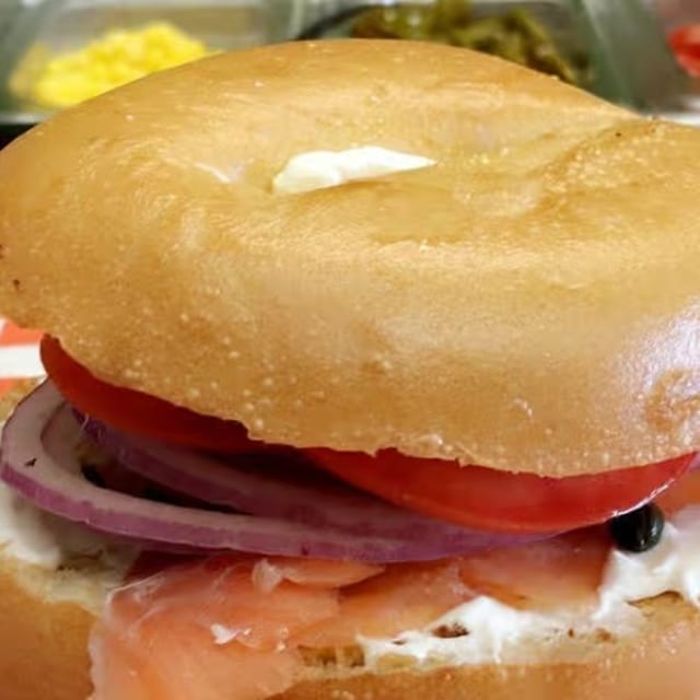 #11 Lox Bagel.
