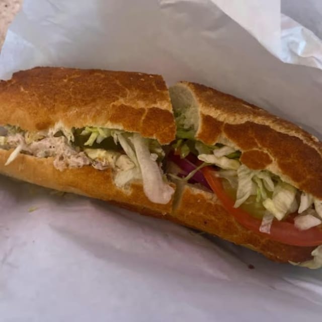 #25 Tuna Salad Sub.