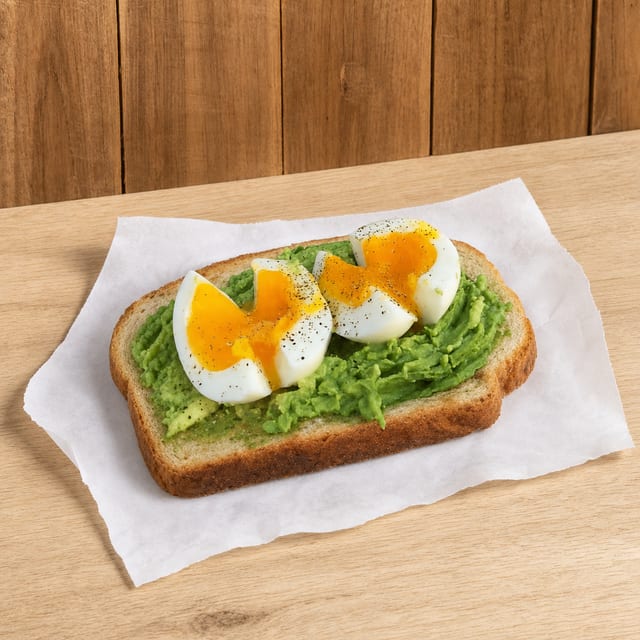 #13 Avocado Toast with Soft Boiled Egg.