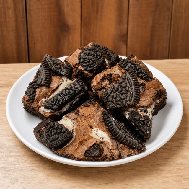 Oreo Brownies.