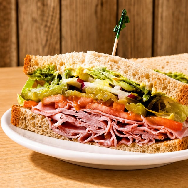 #19 Black Forest Ham Sub.