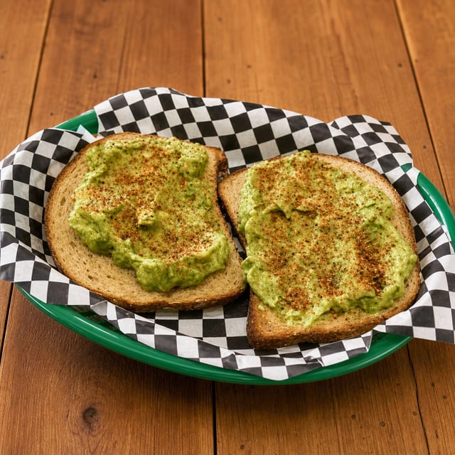 #12 Avocado Toast with Tajin Seasoning.