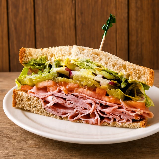 #19 Black Forest Ham Sub.