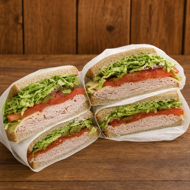 #18 Smoked Turkey Sub.