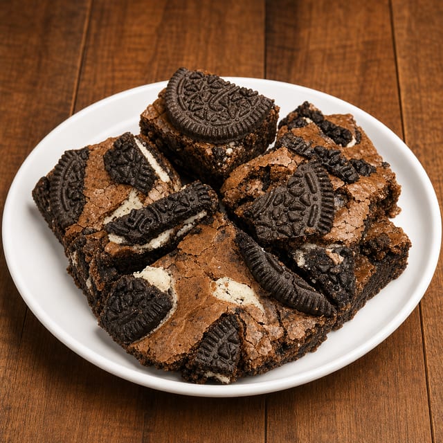 Oreo Brownies.